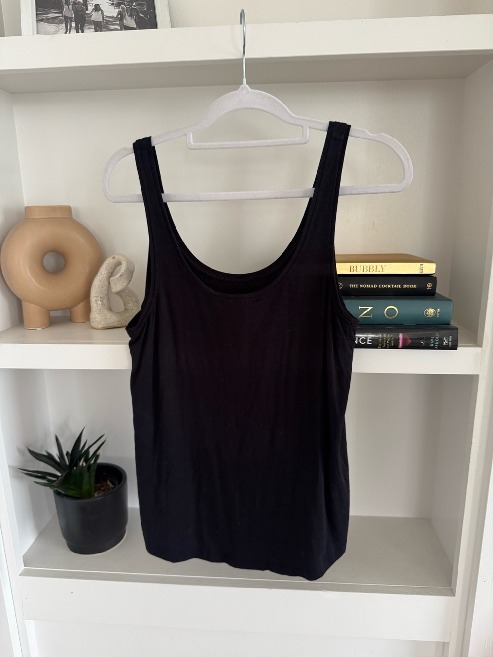 Kit and Ace Black Scoop Neck Tank Top Ultra Soft